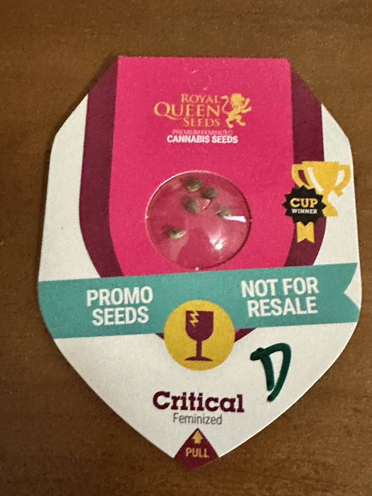 Feminized Royal Queen Cannabis Seeds
