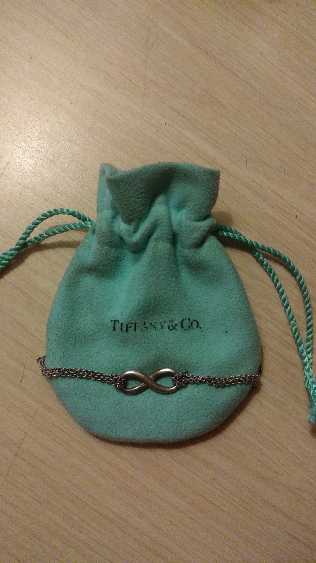 Tiffany & Co. Sterling Silver Infinity Necklace