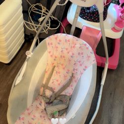 Ingenuity Baby Girl Swing 