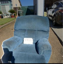 Comfortable Blue Recliner Free
