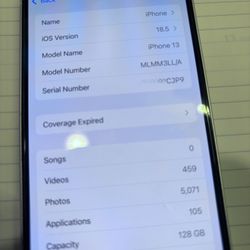 iPhone 13 128gig