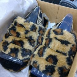 UGG Fluff Yeah Slide Spotty