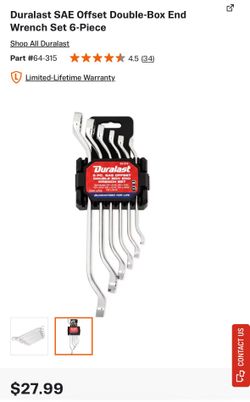 Double-Box End Wrench Set