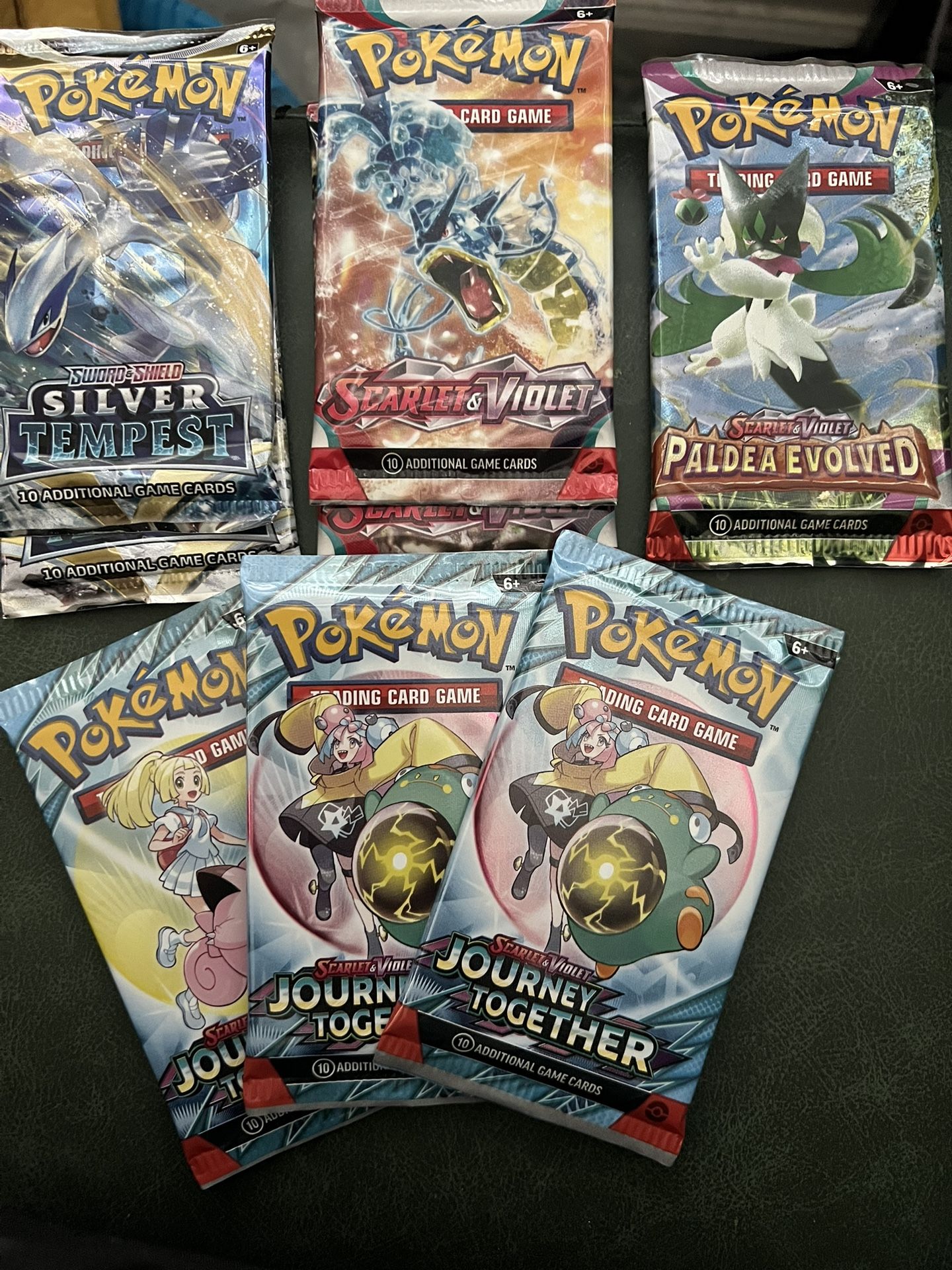 8 Booster Packs In A Lot.