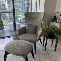 Chair and Ottoman