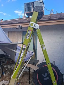 It's good sturdy ladder