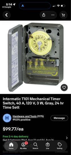 MECHANICAL TIME SWITCH