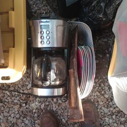 Coffee Machine Dishware Plates