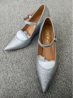 Silver Dress-Up Shoes
