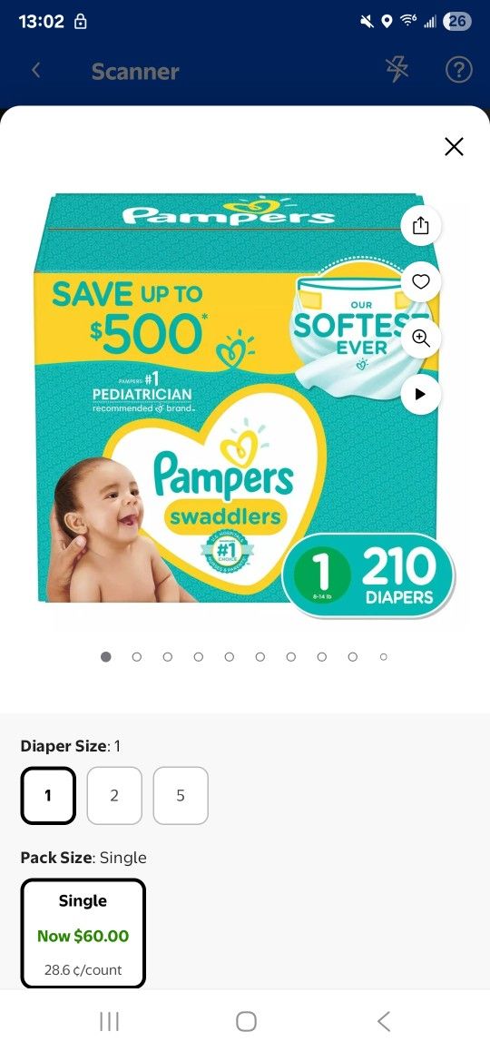 UNOPENED Pampers Diapers And Wipes