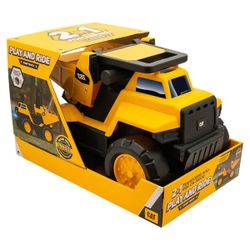 Play And Ride CAT dump Truck