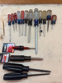 Assorted Craftsman Screwdrivers New, $50.00 All