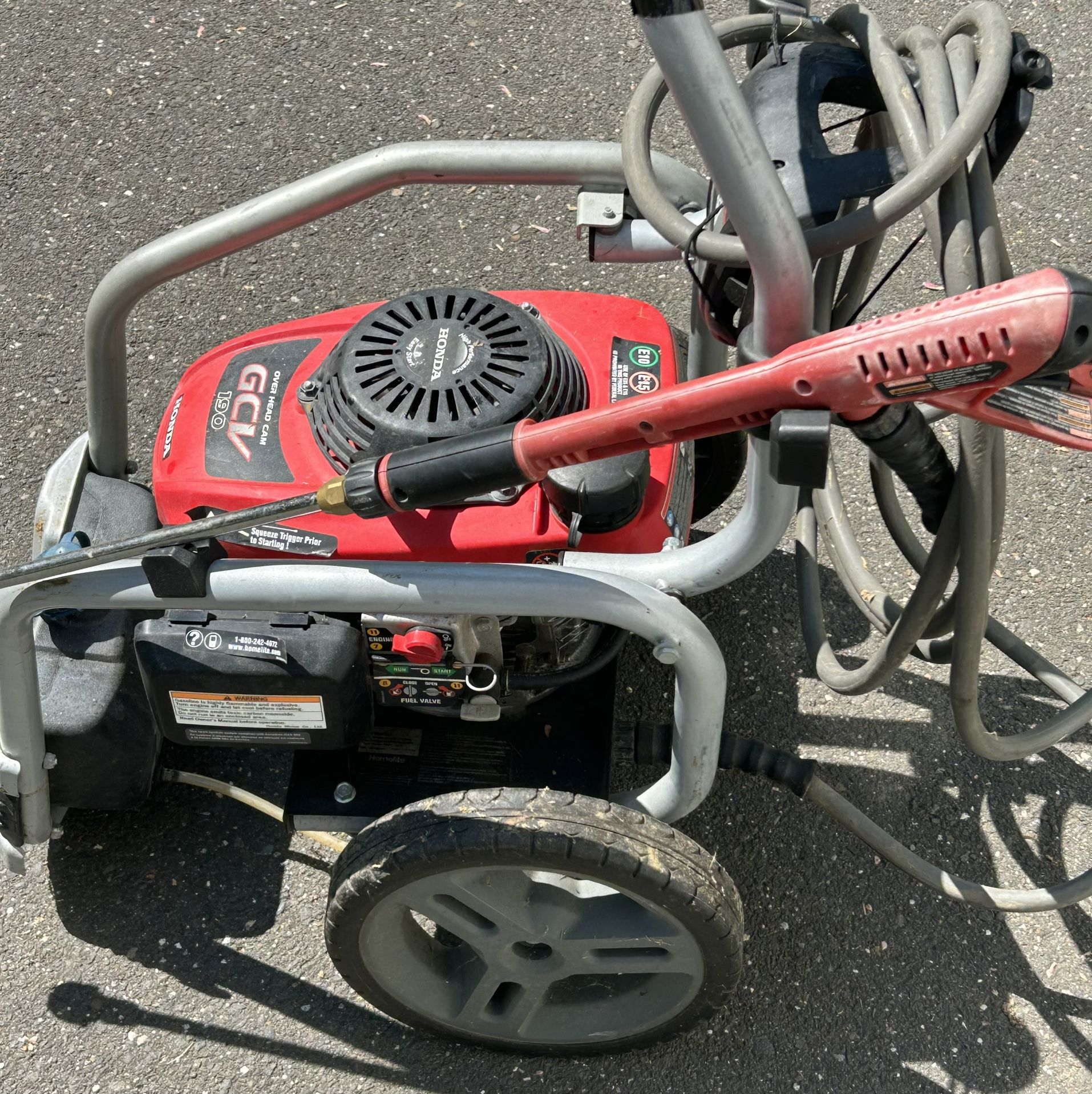 Honda Engine Power Washer GCV 190