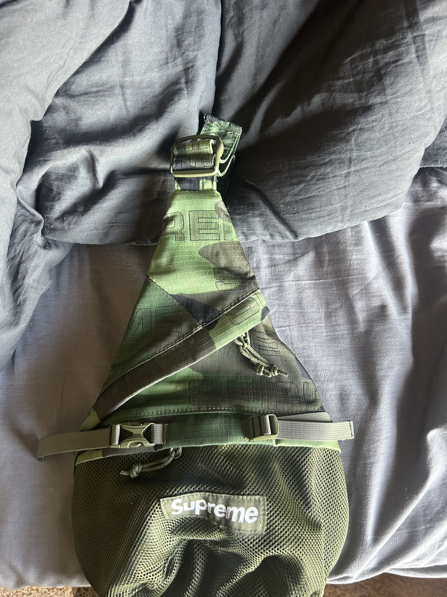 Supreme Camo Bag