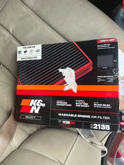 K&N SA-2135 Washable Engine Air Filter
