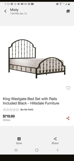 Westgate King-size Bed Frame