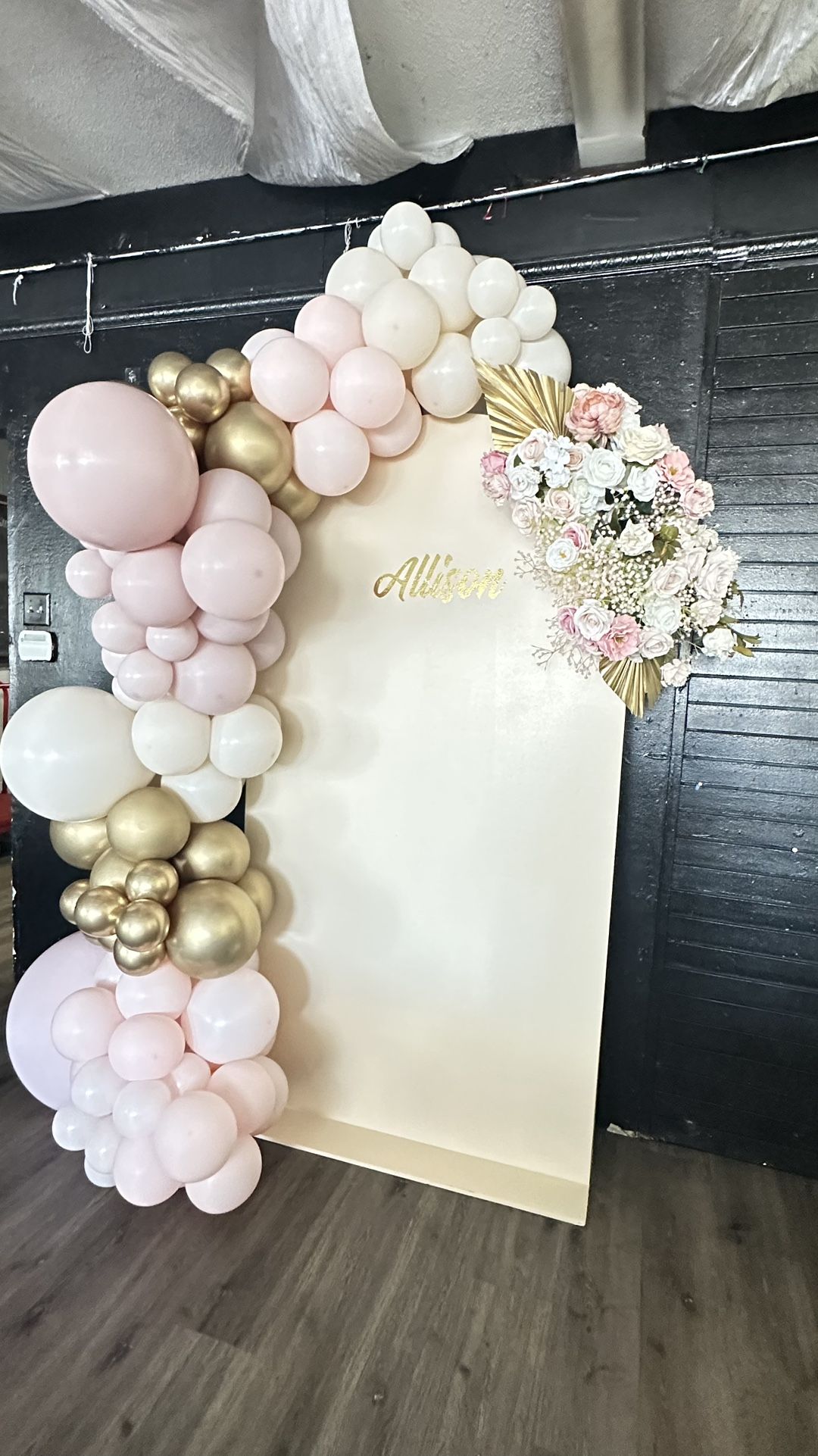 Balloons Backdrop Birthday!!