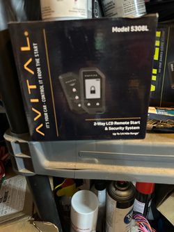 Avital 530SL 2-Way LCD Remote Start & Security System