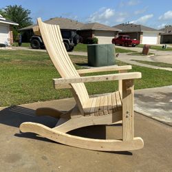 Wood Rocking Chair 