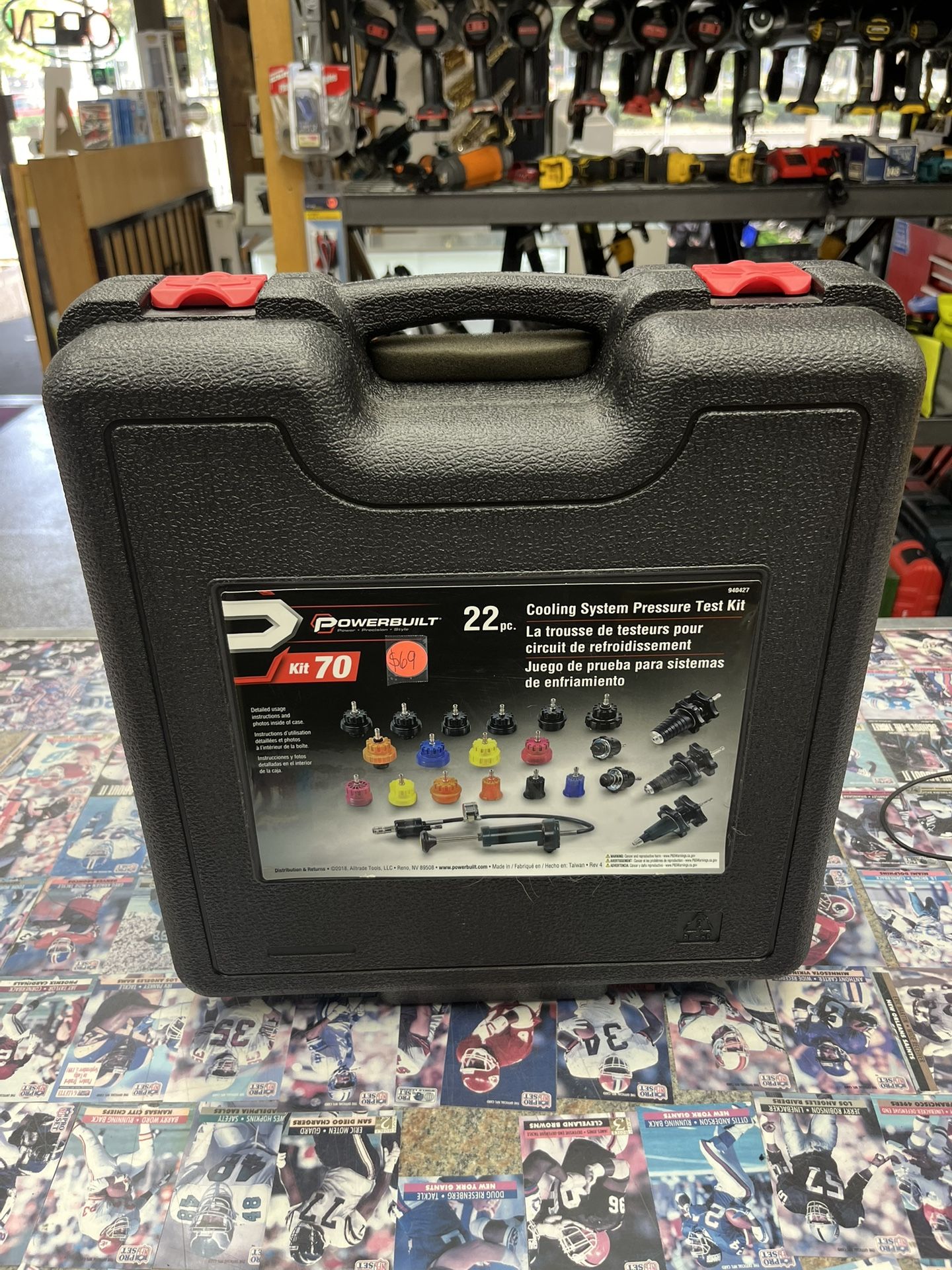 Powerbuilt 22pc Cooling System Pressure Test Kit 940427