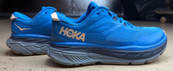 Hoka One One Stinson ATR 6 Blue Running Shoes Size US 10