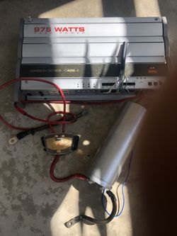 Polk Audio / Momo Carbon Series C400/4 Amplifier with accessories - 4 channel Amplifier