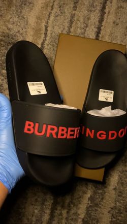 Burberry slides