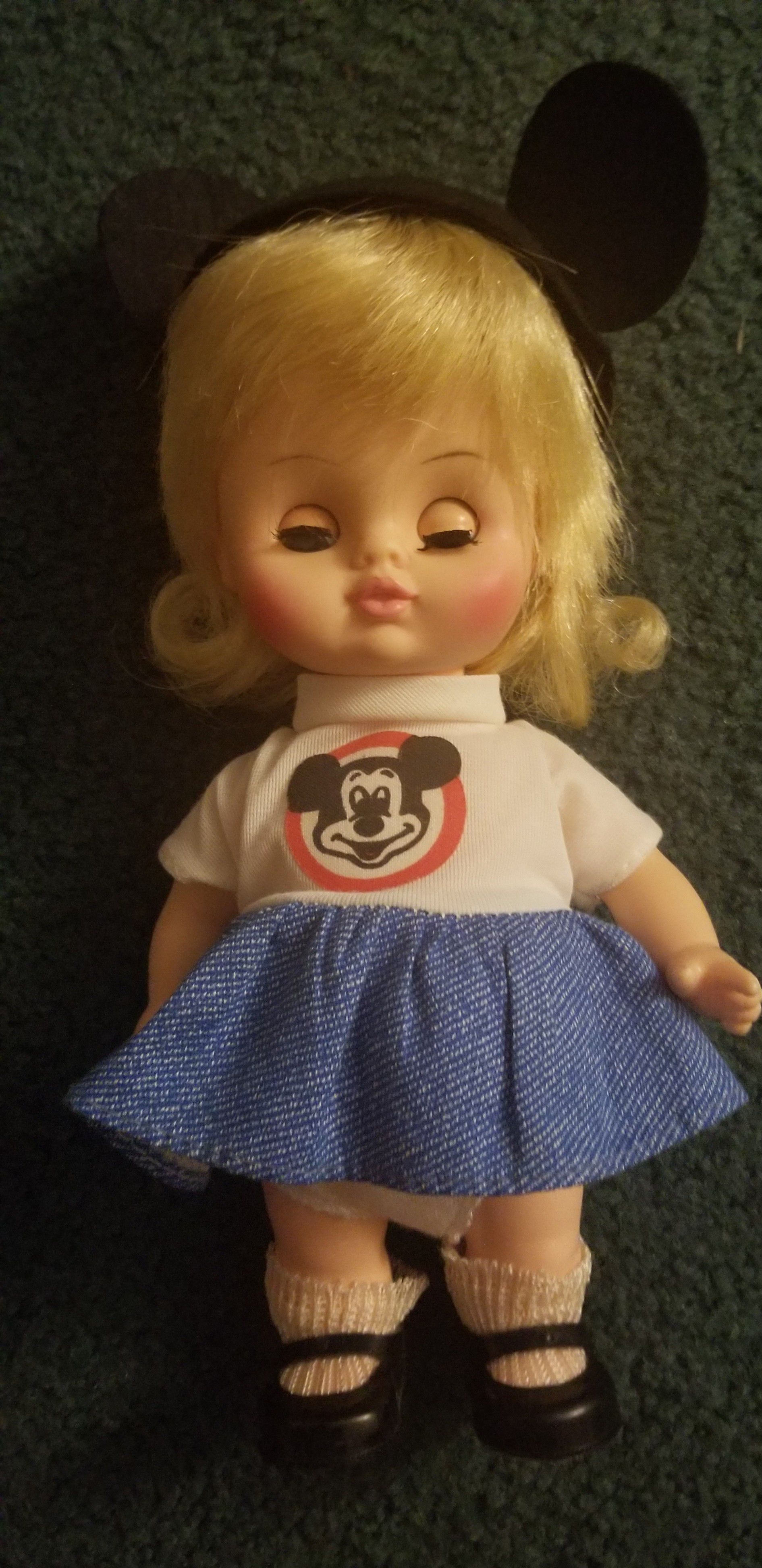 Horsman Disney Mickey Mouse Club Official 8" Mouseketeer Doll, Vintage 1971