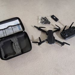 NEW Drone Dual HD Camera
Quadcopter, Foldable, Altitude Hold, 30 Min Flight, Black Case