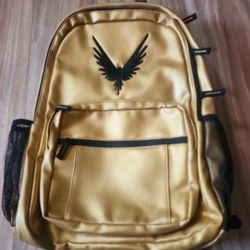 Logan Paul Maverick Gold Backpack 🎒 