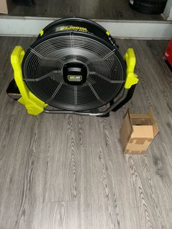 Ryobi 40V HP Brushless Whisper Series Misting Fan (Tool and wheels only)