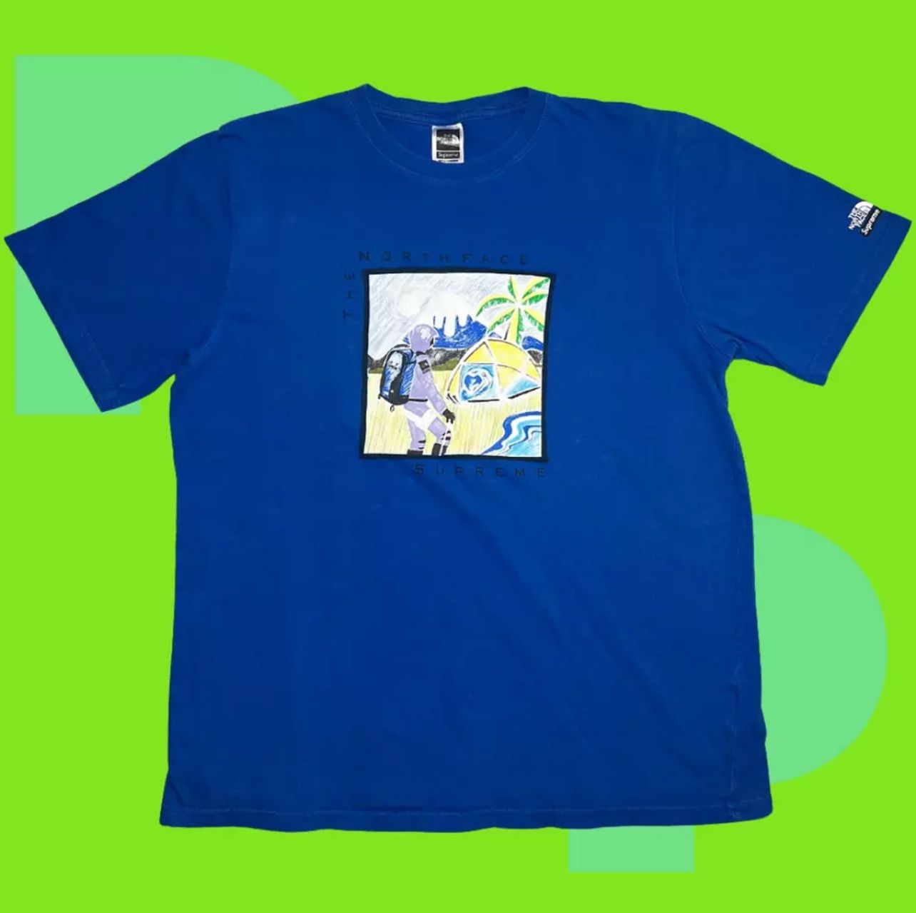 Supreme The North Face Sketch S/S Top (Medium) 