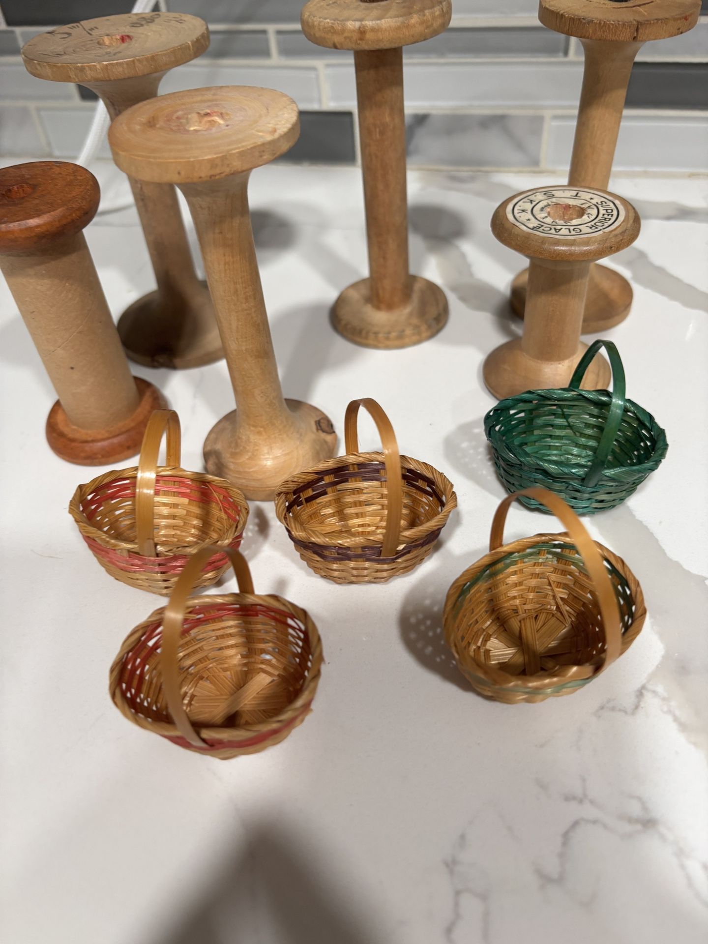 Spools & Tiny Baskets