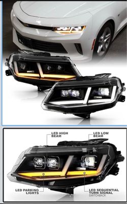 2017 Chevy Camaro  headlights