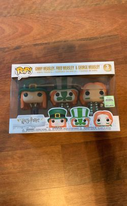 Funko pop Ginny Fred George Weasley 3 pack Quidditch Harry Potter