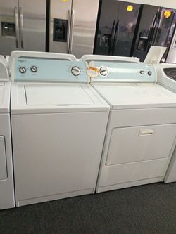 Washer and dryer sets