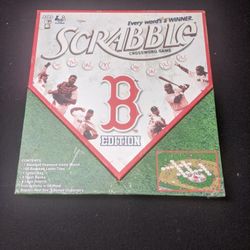 Red Sox Scrabble Board Game