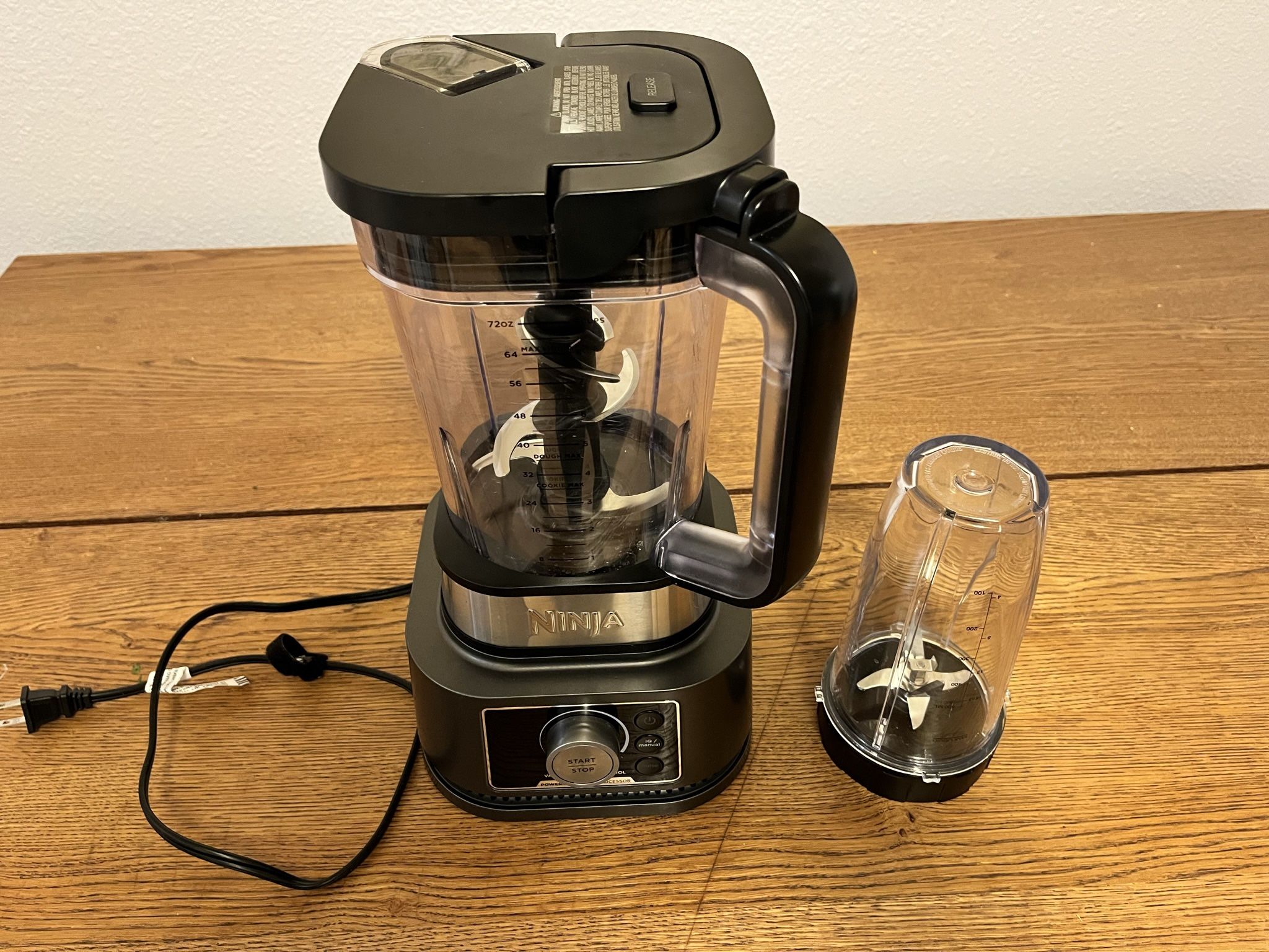 Ninja CO351B Foodi Power Pitcher 4in1 Smoothie Bowl Maker Crushing