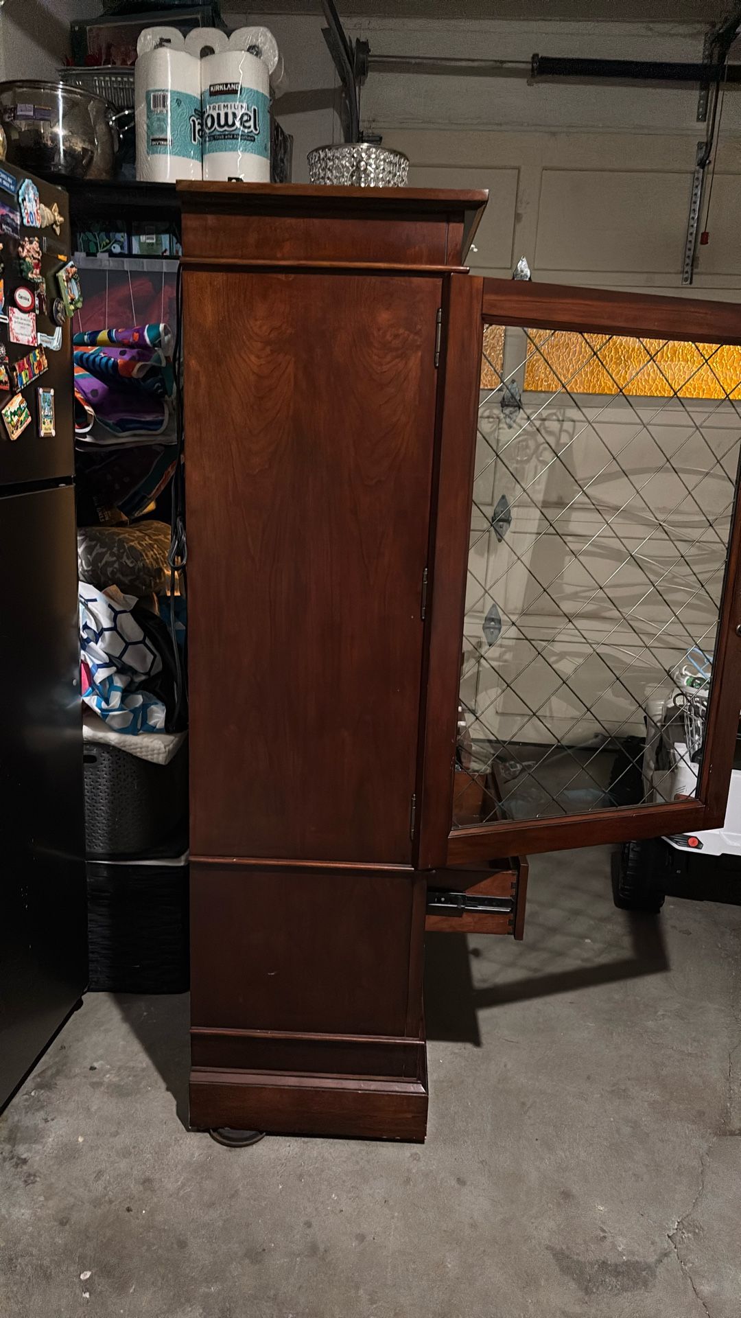 Wine Rack And Glass Holders Cabinet