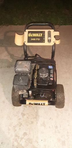 Dewalt 3400 Psi Pressure Washer
