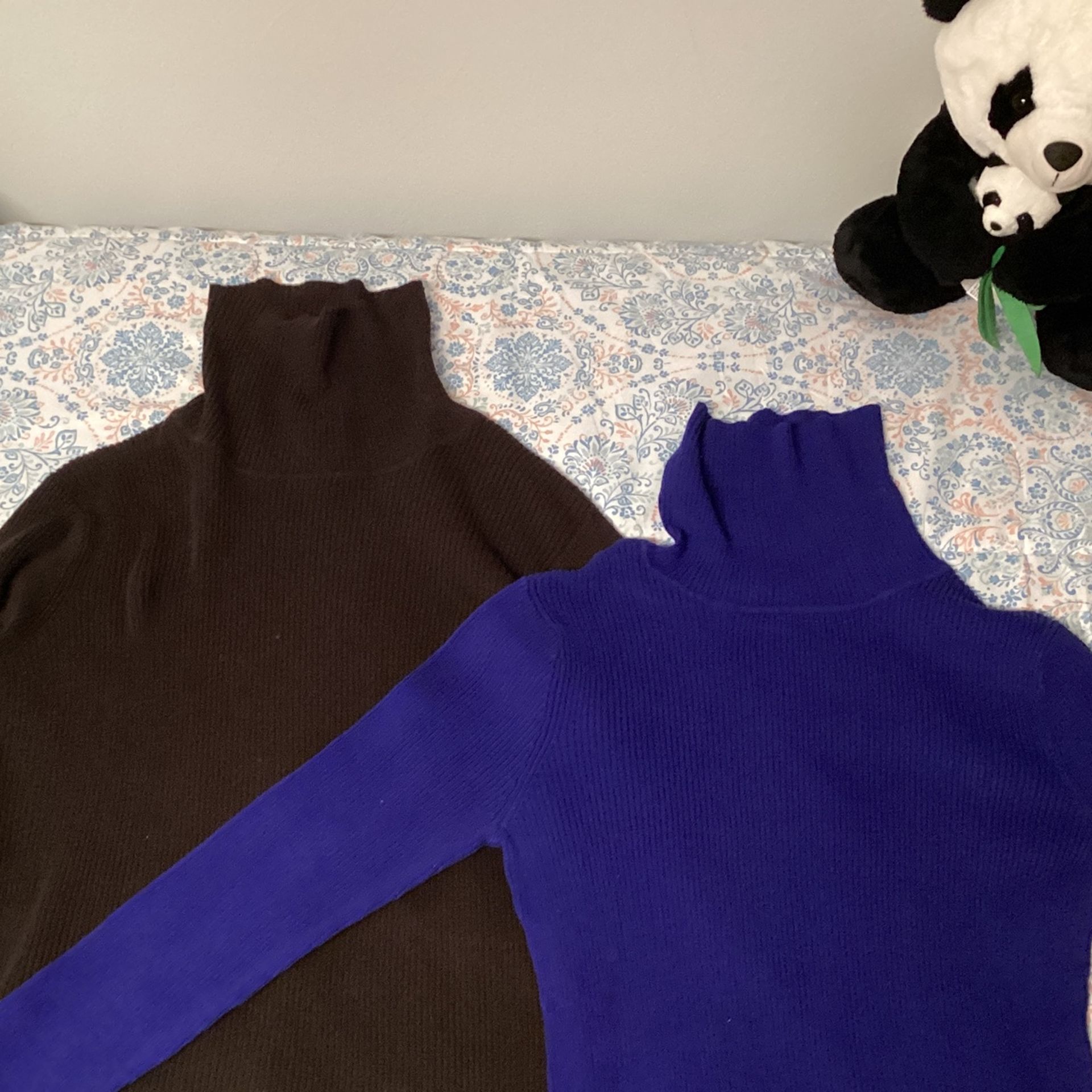 Brown And Blue Sweater