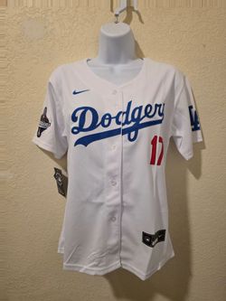 New Womens Dodgers Ohtani Jerseys with world series championship patch Stitched