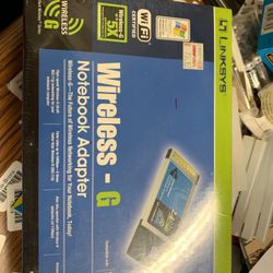 Wireless -G notebook adapter