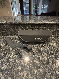 PHAT Scooter / E-Bike Handlebar Storage Bag with Strap – Black 