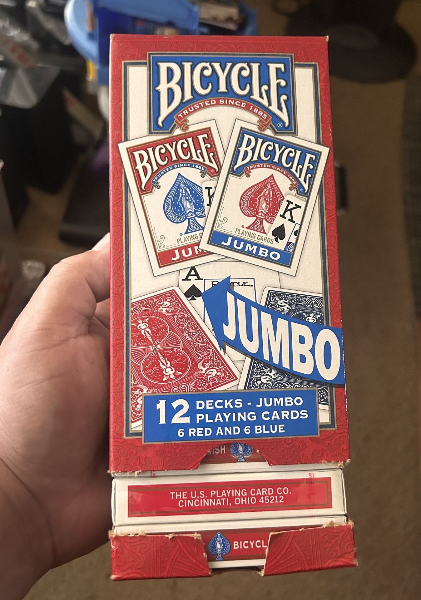 BICYCLE PLAYING CARDS BOX