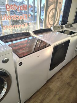Whirlpool top glass washer eléctric Dryer 220v  In Excellent Working Condition