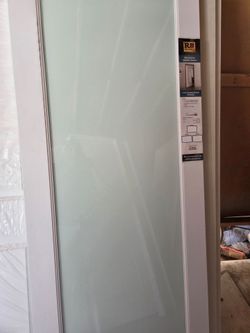 Puerta de vidrio nuevas interior 32x80 140