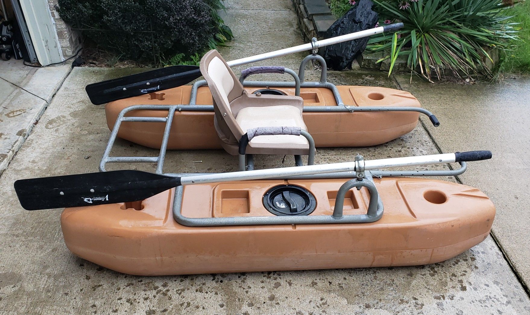 Venture Outdoors hard shell Pontoon Boat