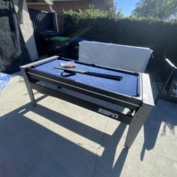 6 Foot Long Miniature Pool Table. 