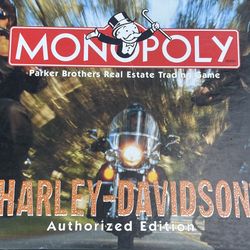 Authorized edition - Harley-Davidson Monopoly Game